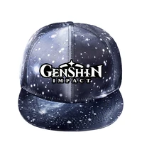 genshin impact snapback baseball cap men women casual outdoor hats adult hip hop hat street gift