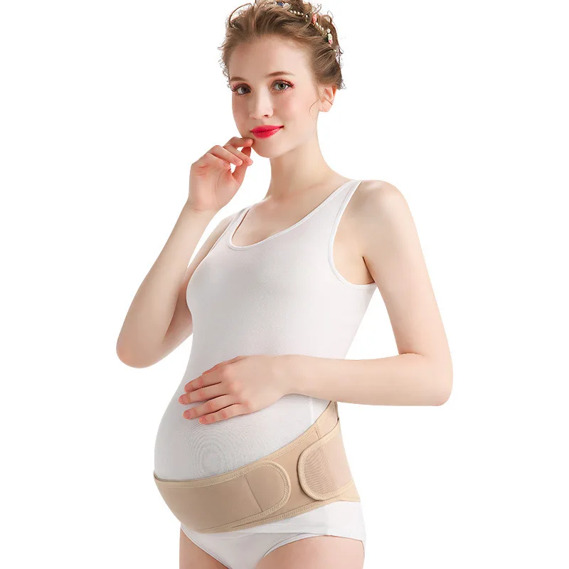 Maternity Belly Band Breathable Support Belly Band Back Clothes Brace Adjustable Mujer Pregnancy Postpartum Tummy Wrap Abdominal