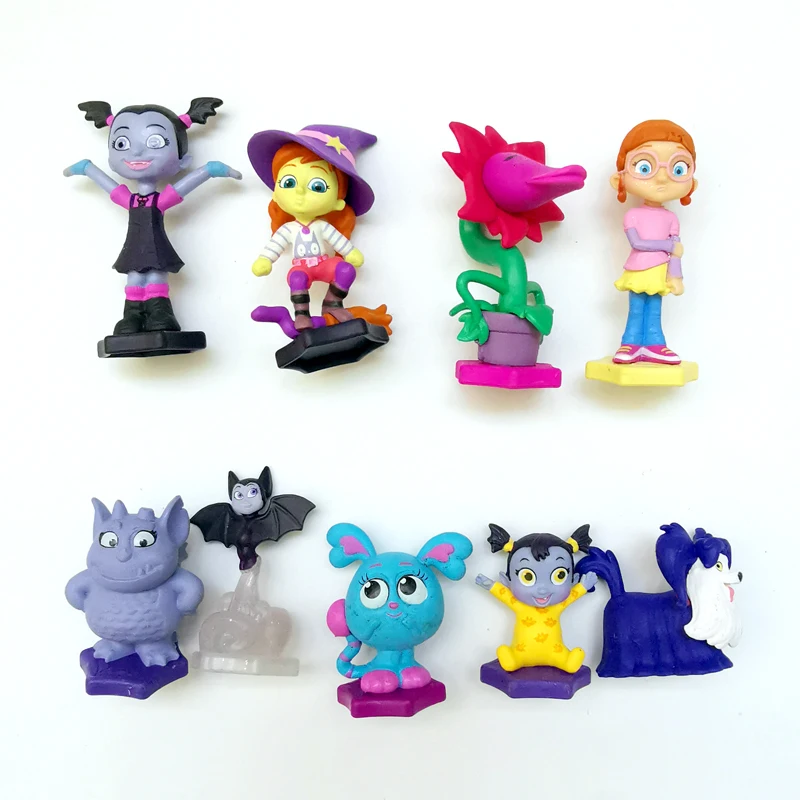3 шт. Прямая поставка настоящая мультяшная фигурка монстра вампира семьи Vampirina из