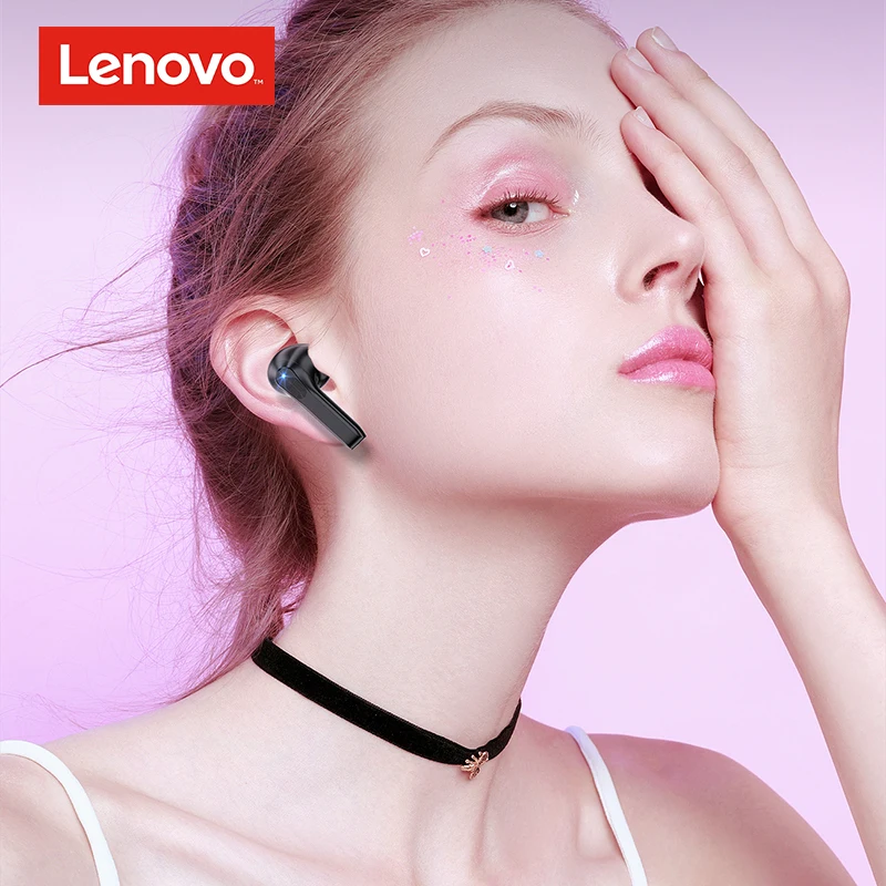 TWS-наушники Lenovo QT81 с зарядным футляром 1200 мАч | Электроника
