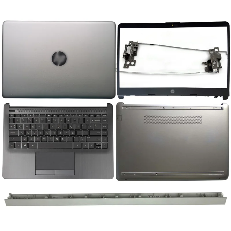 

Задняя крышка для ноутбука HP 14-CF/DF/DK L24469-001 L24465-001 L24818-001 L24475-001 LCD/Передняя панель/петли/Упор для рук/Нижняя крышка