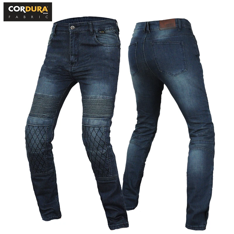 Cowdura VOLERO new motorcycle riding pants jeans casual multi-pocket small foot belt protection wear-resistant men and women enlarge