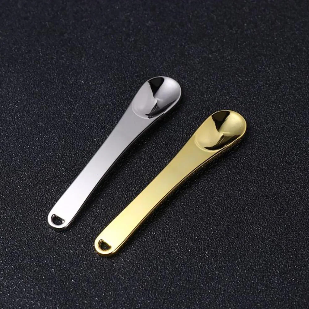 

Металлическая Косметическая ложка 4 шт./компл., шпатель для дозирования крема для лица, ложка для крема для глаз, желе, смешивание, «сделай са...