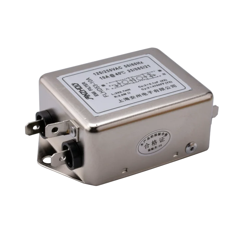 

EMI FILTER FLHD53-10A Dual Section Filter FLHD53-6A FLHD53-3A