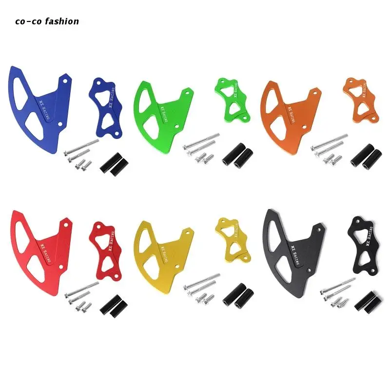 

517B Motorbike Rear Brake Pump Protective Cover Decoration Aluminum Guard Compatible for CR/CRF-X125-450 CRF250R / 450R