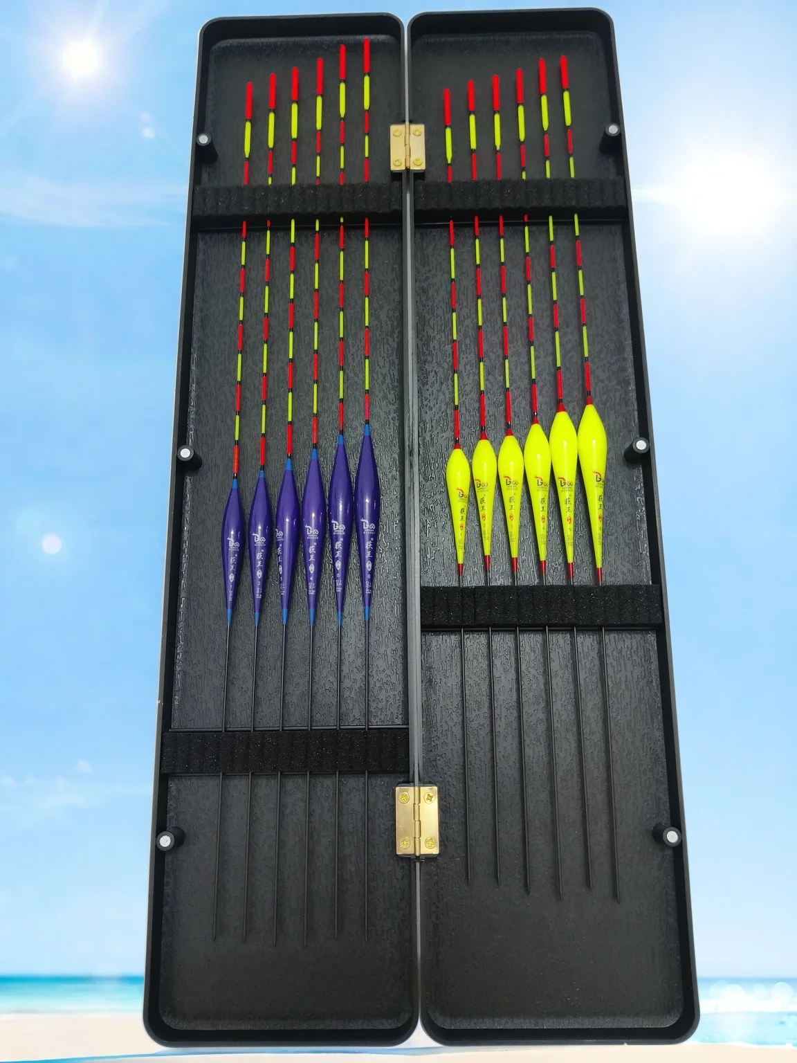 2 коробки набор рыболовных поплавков для ловли карпа с высокой чувствительностью