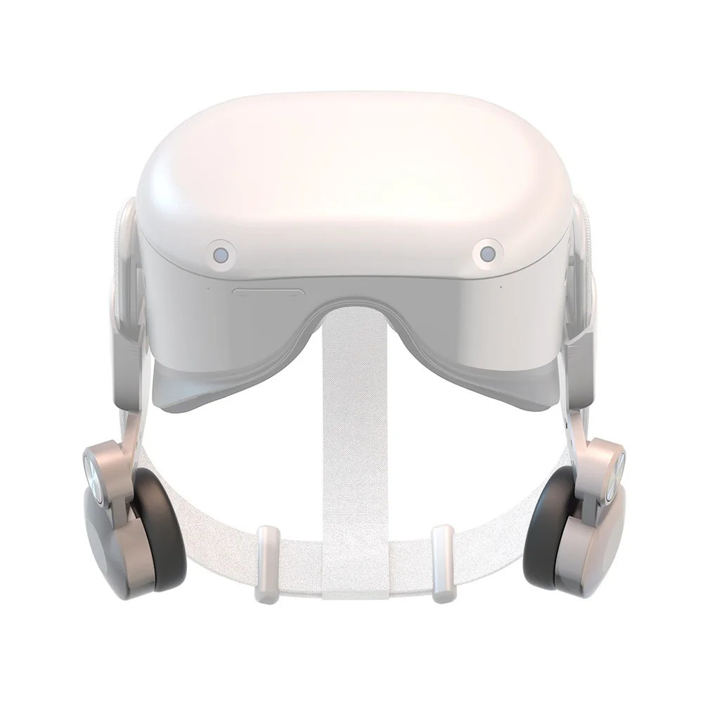 New Ear Muffs For Oculus Quest 2 VR Headset Noise Reduction Enhanced Sound Earmuffs FOR Elite Head Strap Headphone Accessories