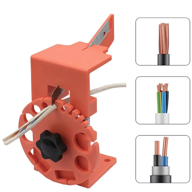 

Handheld Quick Stripper Universal Copper Wire Stripper Manual Copper Wire Stripping Machine Cable Stripper Tools