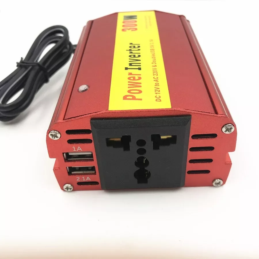 

300W with USB Home Car Power Inverter Converter DC 12 V 220 V Car Battery Charger Adapter Car Power Supply
