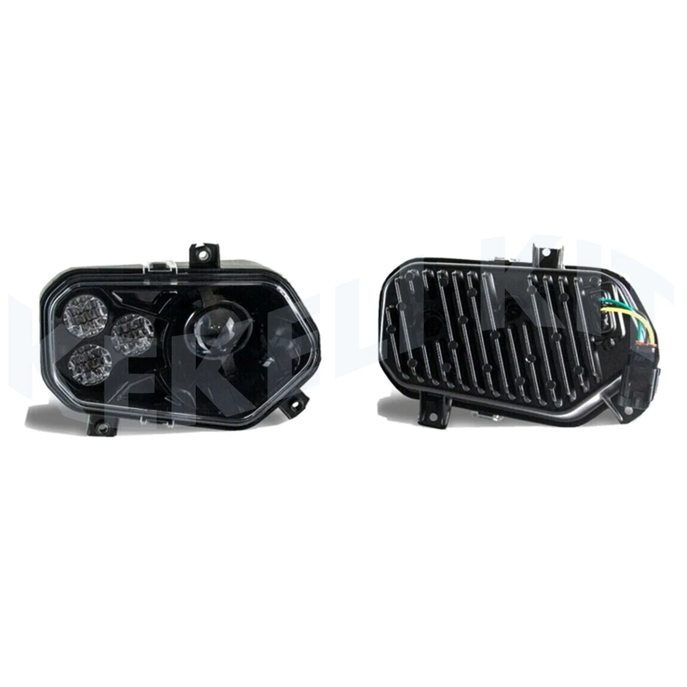 Фото Для Polaris RZR 900 светодиодные фары черные 2411854 2411855 №2