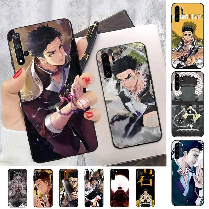 

BANDAI Demon Slayer Gyoumei Himejima Phone Case for Huawei P30 40 20 10 8 9 lite pro plus Psmart2019