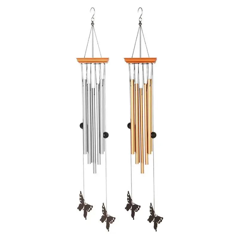 

Wind Chimes Butterfly Wind Chimes Decor Metal Wind Chimes Wind Decor With Clear Sound Perfect Gifts For Family Friends