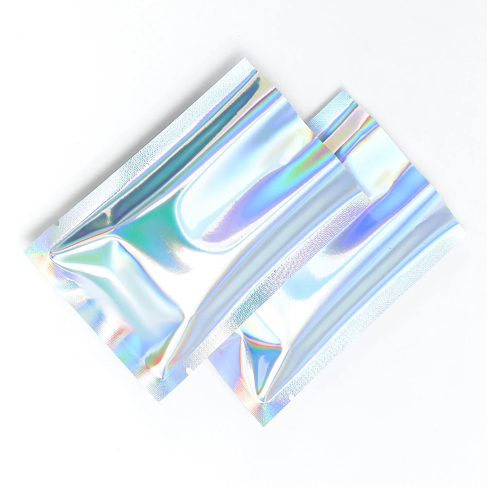 100 шт. вакуумные термосварки с прозрачным окном мини-саше открытым верхом