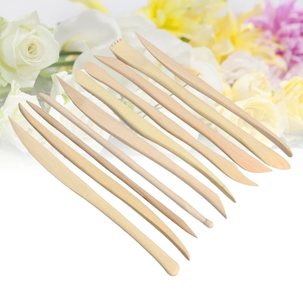 

10pcs Clay Sculpture Tools Clay Carving Tools Pottery Tools Carving Ceramic Carving Tools