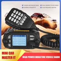 mini car radio uv dual segment car radio dual frequency walkie talkie car high power off road self driving station wagon