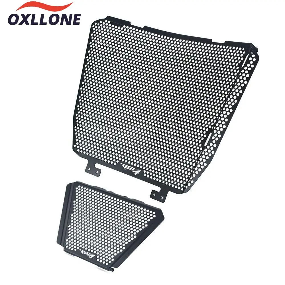 

CNC Radiator Guard Cover Protector RSV For Aprilia RSV4 1000 APRC RF Tuono V4 1100 RR Factory Oil Cooler Grille Cover Protection