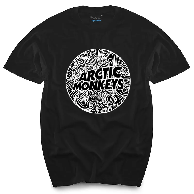 

Summer Arctic Monkeys Rock Music Band T-Shirts 100% Modal Mens Pattern Tee Men Clothing Graphic T Shirts Camisa Letters Cute