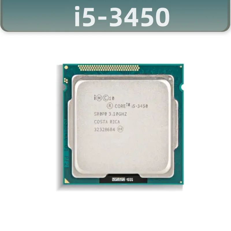 

SR0PF i5-3450 3.1GHz Quad-Core Quad-Thread CPU Processor 6M 77W LGA 1155