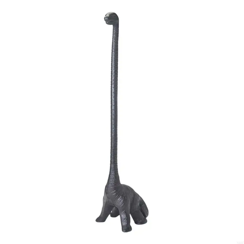 N58C Dinosaur Kitchen Paper Thitelser Stand Portable Farmhouses Iron Decorations