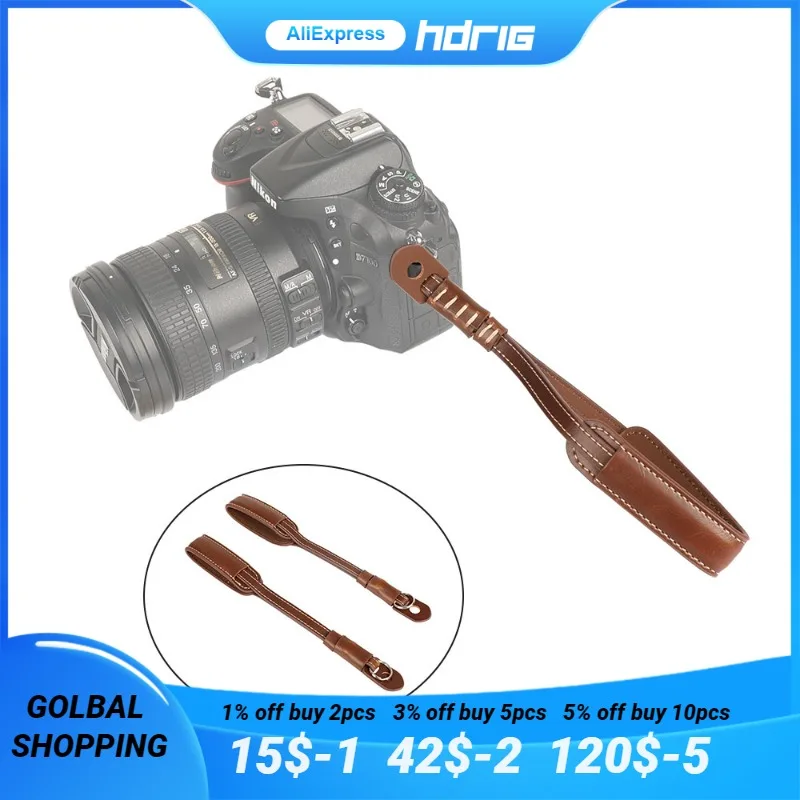 

HDRiG 2pcs Leather Camera Hand Strap