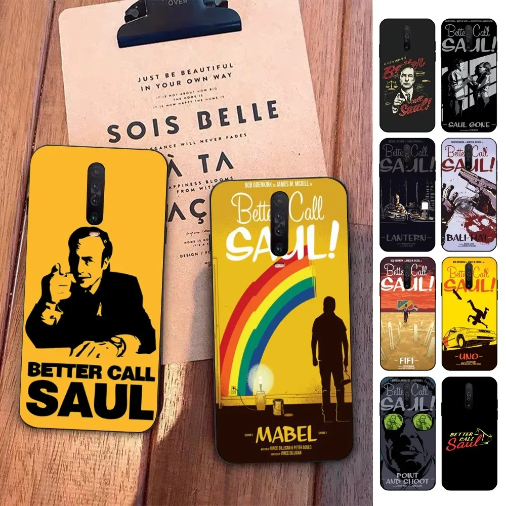 Чехол Better Call Saul чехол для телефона Redmi 5 6 7 8 9 10 plus pro A GO K20 K30 K40 F3 Fundas