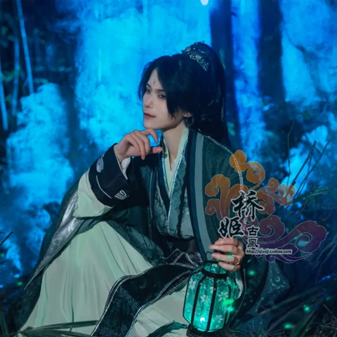Китайский сериал TGCF Tian Guan Ci Fu Xie Lian Hua Cheng Косплей Костюм QiRong Qi Rong Cos Платье Hanfu