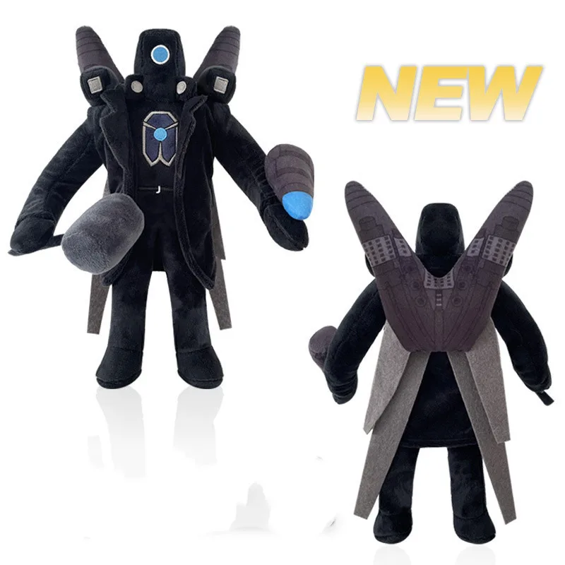 

Модифицированная плюшевая кукла Skibidi Titan Cameraman, 11,8 дюйма, плюшевая кукла в туалет, забавная набивная Аниме игра, плюшевая фигурка, детские игрушки, поклонники, подарки