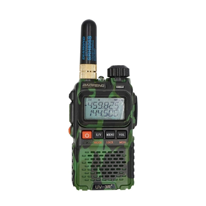 uhfvhf srh805s sma female short antenna for baofeng walkie talkie uv5r uv82 bf 888s 2 way radio tool original dual band antenna free global shipping