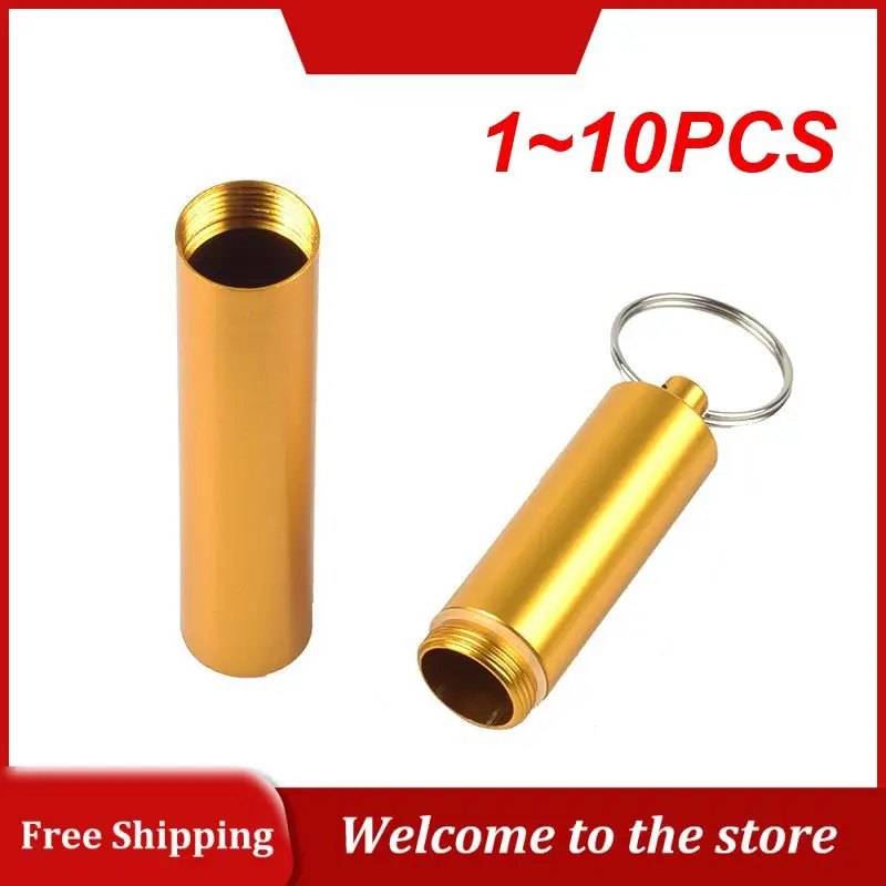 

1~10PCS Toothpick Holder Durable Stainless Steel Stainless Steel Box For Toothpicks Rustproof Travel Portable Toothpick Storage