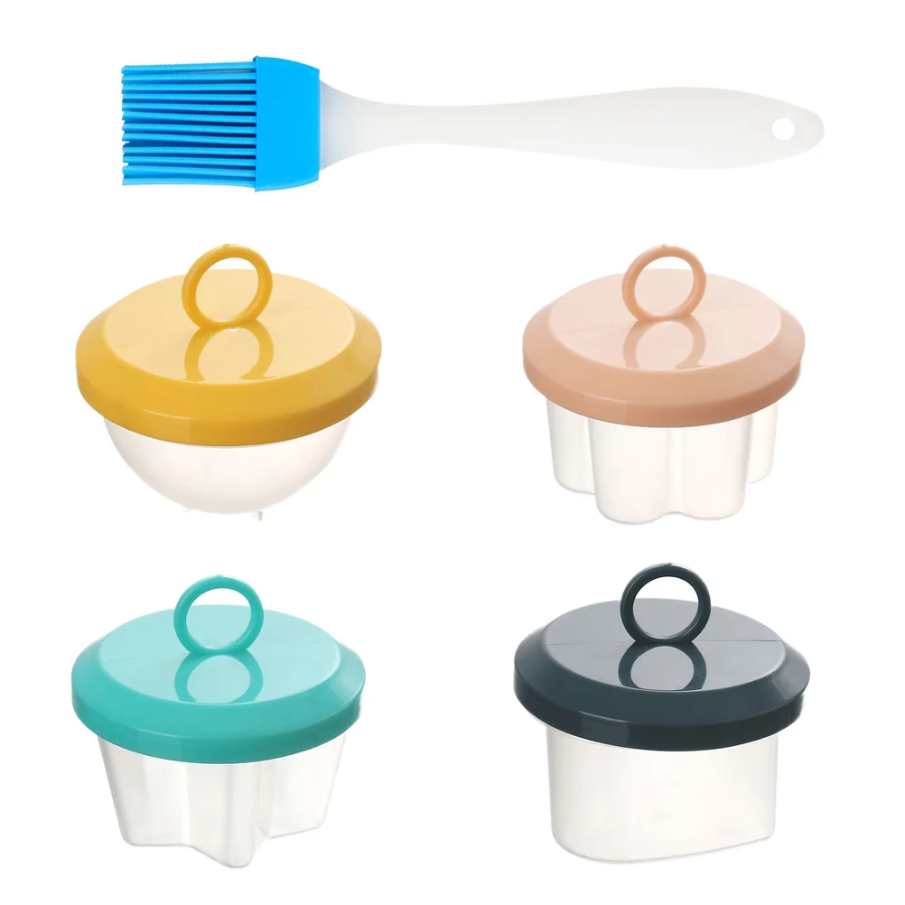 

Egg Cooker Poacher Microwave Silicone Steamer Poached Maker Mold Molds Baby Cookers Bites Creative Steaming Cups Electric
