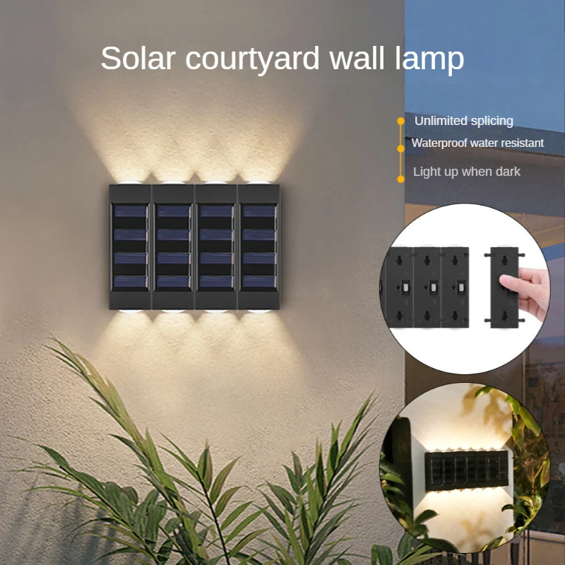 

1-16 шт., уличные светодиодсветодиодный лампы на солнечной батарее