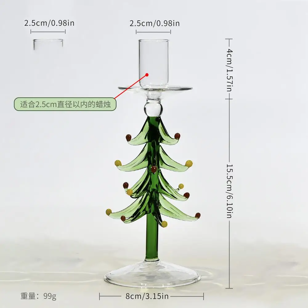 

Стеклянные подсвечники скандинавские елочки