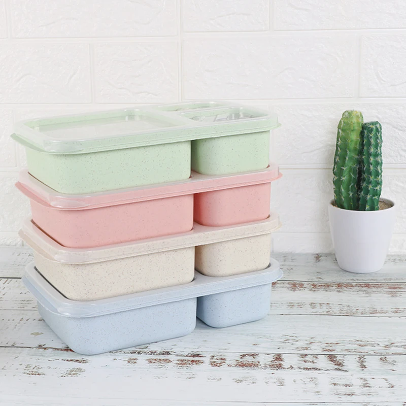

Leak Proof Lunch Box Portable Fruit Food Storage Container Kids Lunch Box
