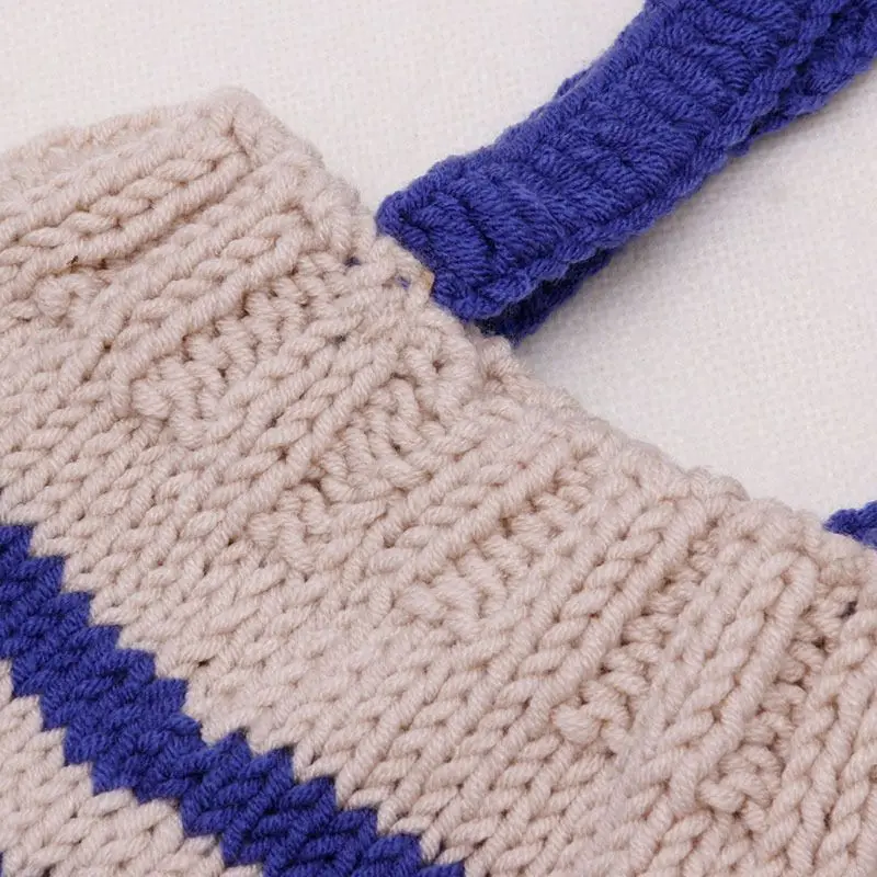 

Милый вязаный крючком костюм для новорожденных мальчиков и девочек D7YD, наряды, фотография