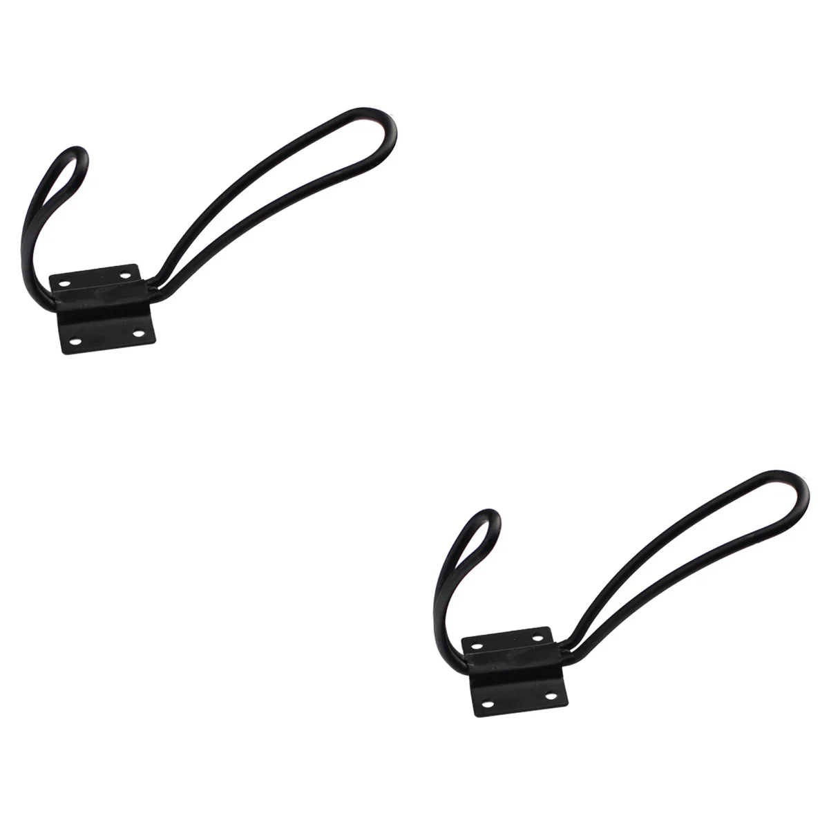 

20 pcs Rustic Wall-mounted Coat Hangers Double Cruved Hooks Heavy-duty Vintage Hooks
