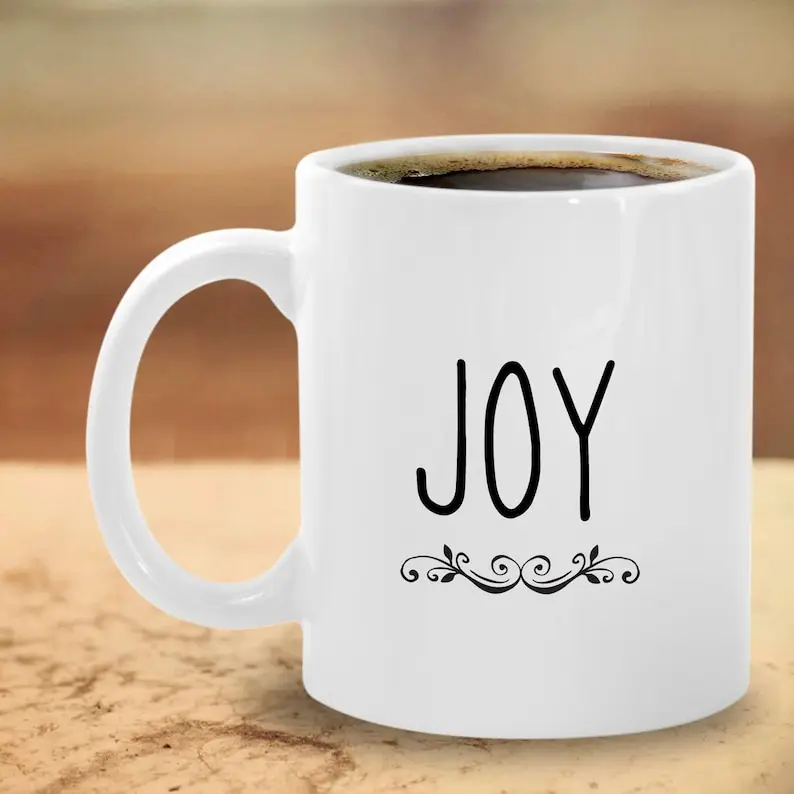 

Joy Mug Minimalist Christmas Series Coffee Mug Gift