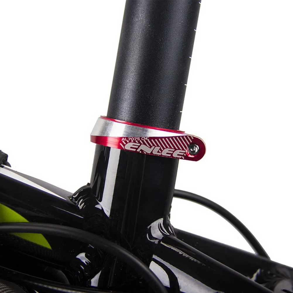 

Clip Lock Bike Seat Clamp 31.8mm/34.9mm Aluminum Alloy Bicycle Component Mountain Bike Outdoor Parts High Quality