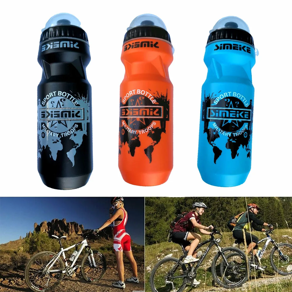 

Cycling Bike Water Bottle 650ml Leak-Proof Squeezable Taste-Free Bicycle Kettle Outdoor Sports Mountain Bike Drinkware 2022 New