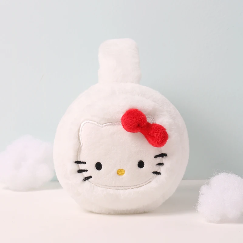 

Зимний теплый чехол Hello Kitty для ушей