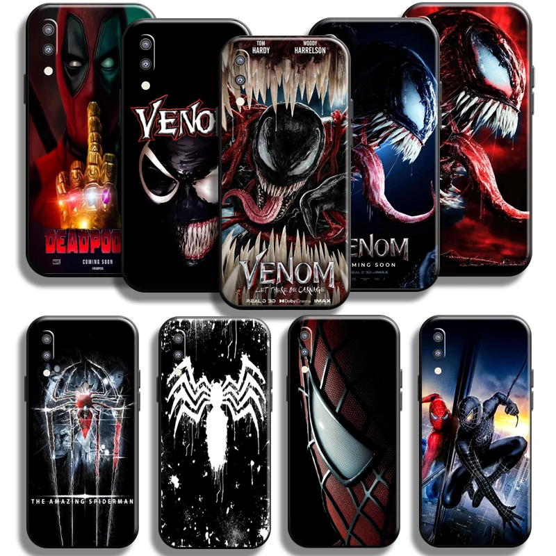 

Marvel Venom Spiderman Deadpool Phone Case For Samsung Galaxy M10 Shockproof Funda Carcasa Cases Black Cover Shell Coque