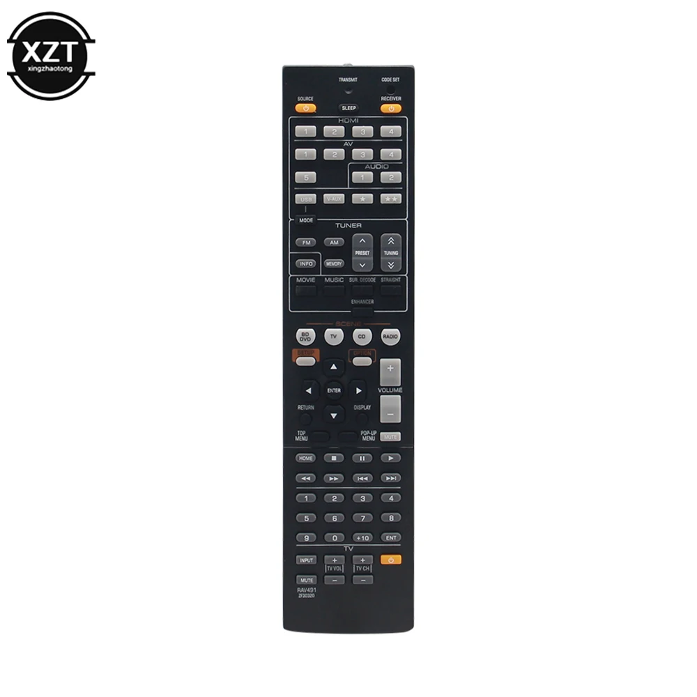 

RAV491 ZF30320 Replacement Remote Control For YAMAHA HTR-3064 HTR-4064 HTR-5065 RX-V367 RX-V371 RX-V465 RX-V671 RX-V771 RX-V867