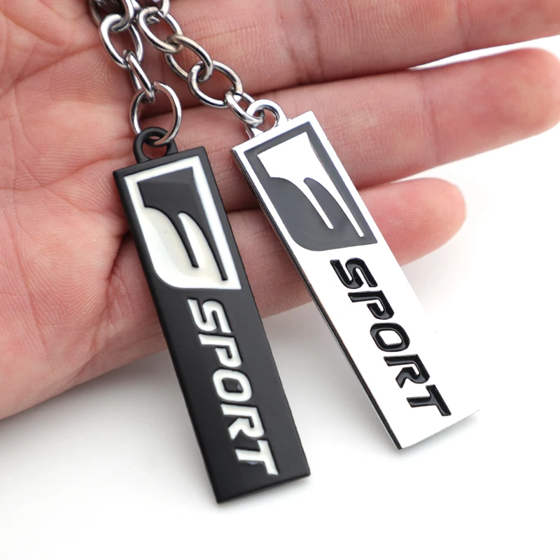 

Car Keychain F Sport for Lexus RX330 RX300 SC300 NX UX IS200T RX200T NX300 lS400 RX270 IS250 IS300 LX 350 Key Chain Ring Holder