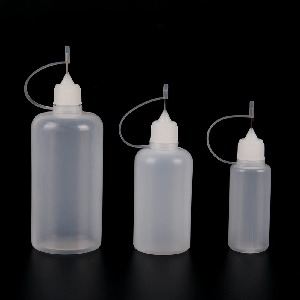 

5ml Plastic Squeezable Needle Bottles Eye Liquid Dropper Sample Eyes Drop Refillable Bottle