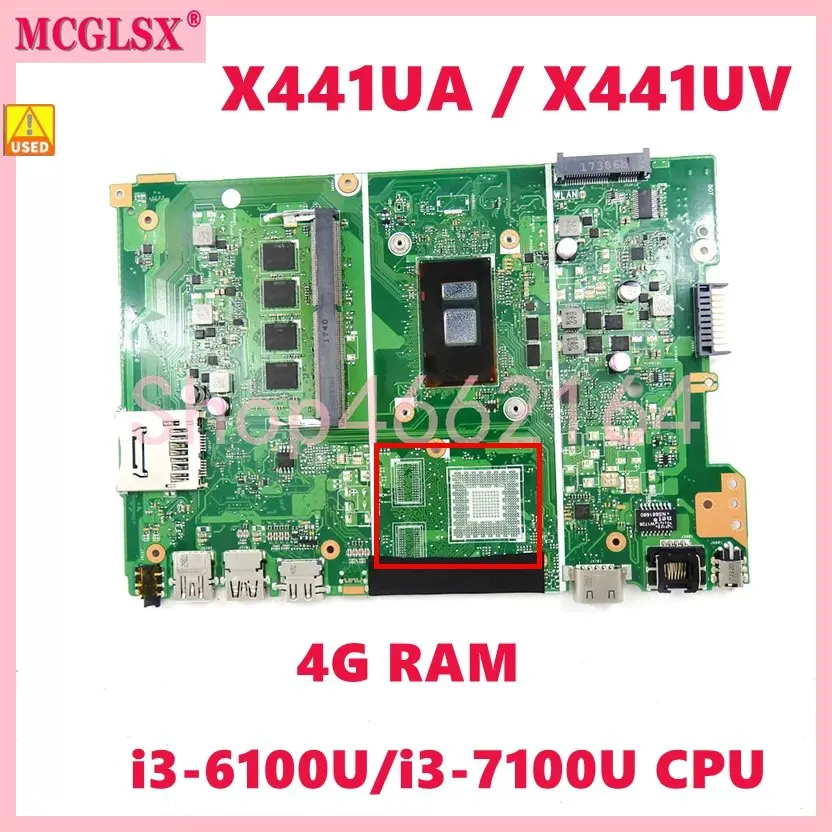 X441UA i3-6th/7th CPU 4G-RAM   ASUS X441UV F441U A441U X441UAK/URK x441hid X441UVK X441UB     /