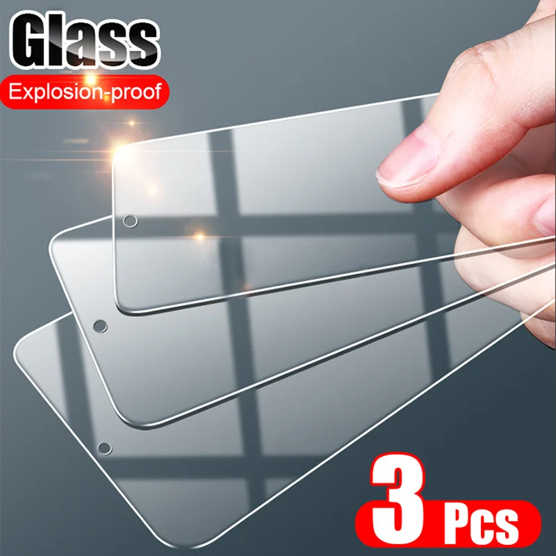 

3PCS Screen Glass For Xiaomi Redmi Note 11 10 8 9 Pro 10S 9S 7 9T 10T 8T Screen Protector For Redmi 9 9T 10 9A 9C 8A 7 Glass