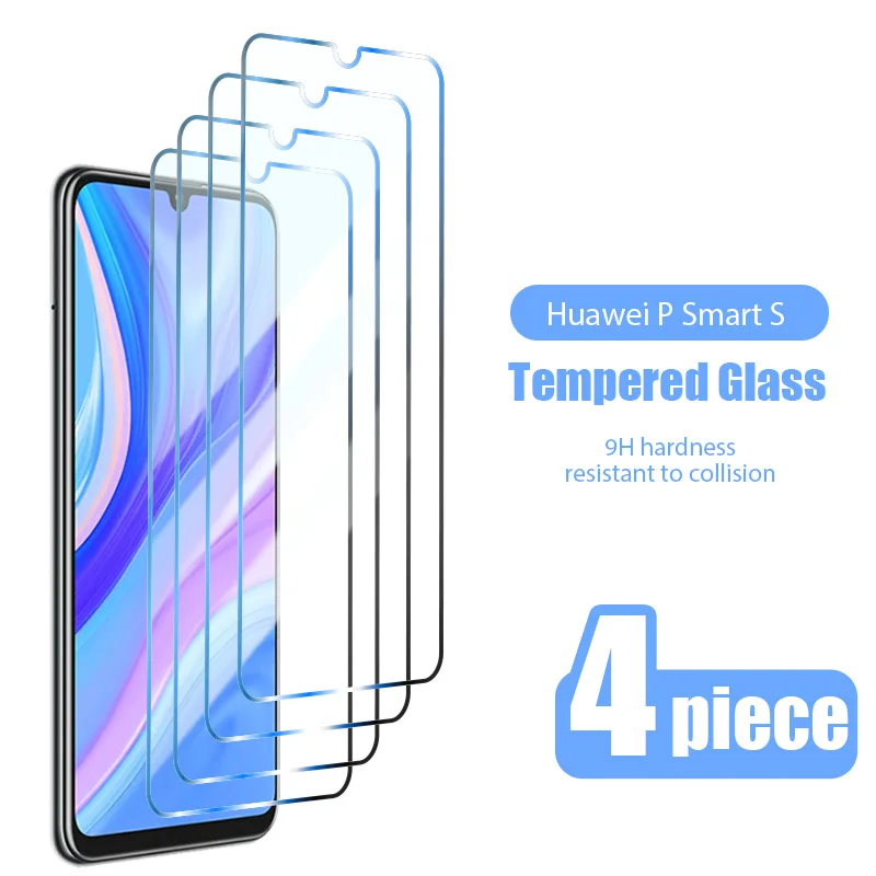 Vetro protettivo 4 pezzi per Huawei Mate 20 30 Lite Prime 2019 proteggi schermo in vetro temperato su vetro Y5p Y6s Y9s Y8p Y8s Y6p