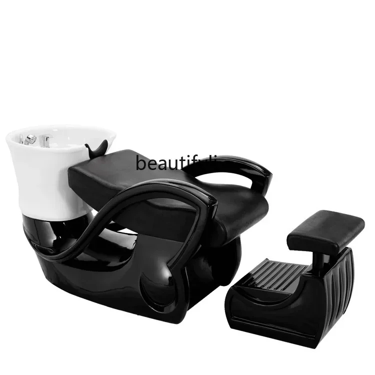 Стул для парикмахерской атмосферный полулежачий шампунь из ФАП пластика стрижки