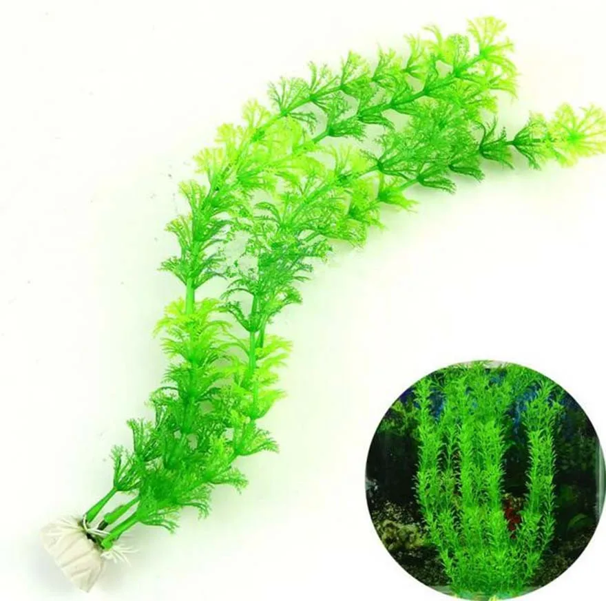 

Aquarium Grass Decoration Water Weeds Ornament Plastic Plant Fish Tank Decor