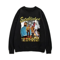 kanye west and certified lover boy concert graphic print sweatshirt mens hip hop vintage pullover men women quality sweatshirts