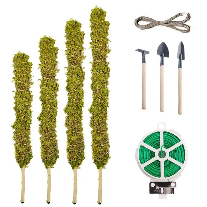 

Moss Stakes For Plants Bendable Moss Pole For Plants Monstera Slim Moss Stick Potted Plants Stick Perfect For Small Medium